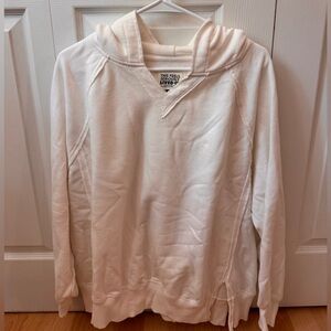 Aerie White Hoodie Sweatshirt